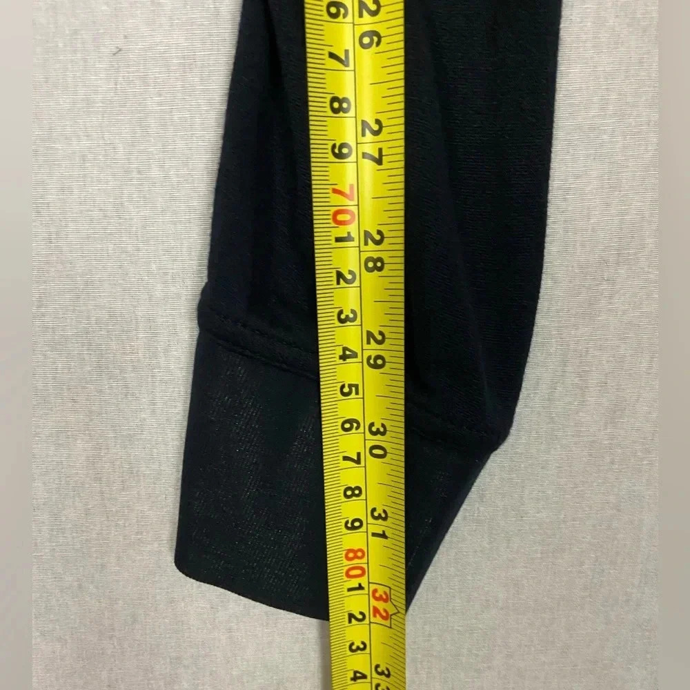 KIT AND ACE Wrap Up Stretch Jacket With Attached Scarf Black  EUC Sz 6 - Picture 13 of 13